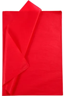 Produktbild von Creativ Company Tissue Paper Red 10 Blätter 14 Gr, 50 x 70 cm