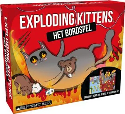 Produktbild von Explodierende Kätzchen Het Bordspel