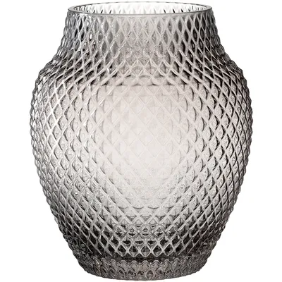 Produktbild von Leonardo Vase POESIA, Dekovase, Glasvase, Kalk-Natron Glas, Grau, 22.5 cm, 018673