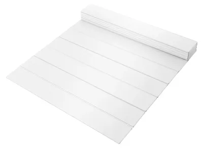 Obrázok produktu pre Kryt na vaňu, z PVC, ľahko sa čistí, BIELY, 170 x 75 x 0,65 cm