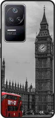 Produktbild von König Design Hülle kompatibel mit Xiaomi Poco F4 Kunststoff Soft Handyhülle - Handy Case Big Ben