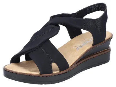 Produktbild von Rieker Damen Sandalen V3850-00 schwarz Gr. 41