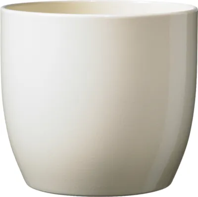 Produktbild von Blumentopf Basel, Farbe:vanilla; Durchmesser:13 cm