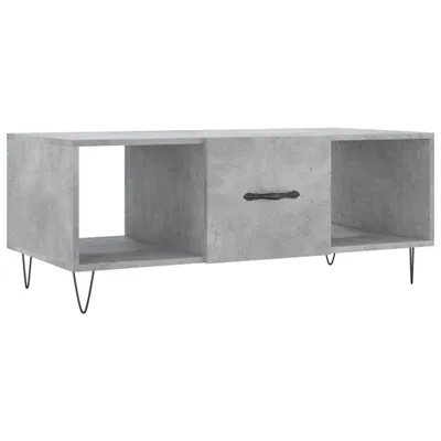 Produktbild von Couchtisch Betongrau 102x50x40 cm Holzwerkstoff