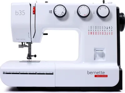 Produktbild von Bernette B35 Mechanische Nähmaschine, 23 Stiche, Freiarm, 170 mm Platz rechts der Nadel