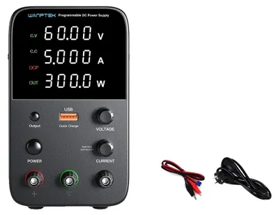 Image de Alimentation, tension réglable, puissance de sortie élevée, WPS 60V 5A 300W, prise secteur EU 220V