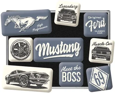 Immagine prodotto di Nekupto Sada magnetů Ford Mustang NA83124