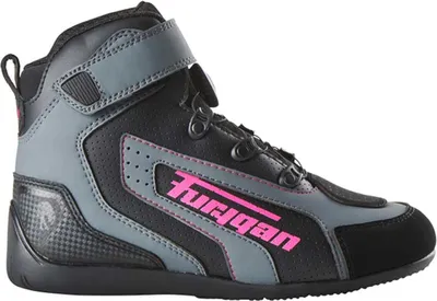 Produktbild von Furygan V4 Easy D3O Vented Damen Motorradschuhe, schwarz/grau/pink, 37