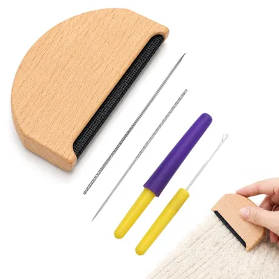 Pillingkamm & Fusselentferner Set für Wollpullover, 1 Stück