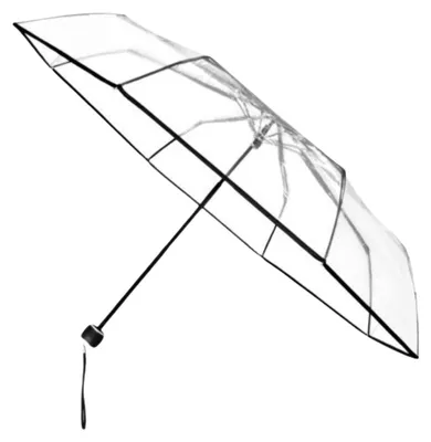 Produktbild von Transparenter Regenschirm – Manuelle Öffnung – Windfest Transparent Unisize Maxte