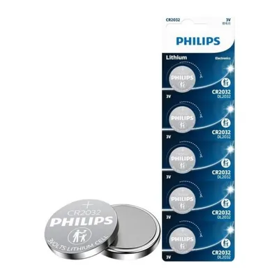 Produktbild von Lithium-Knopfzelle Philips CR2032