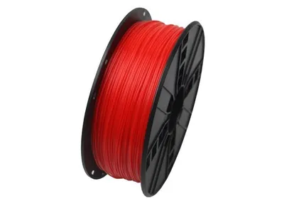 Image de gembird Filamentcassette PLA fluorrescent rot1.75mm1kg schma
