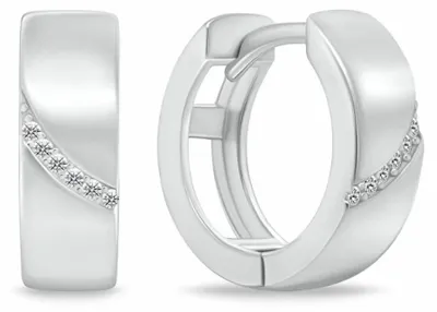 Immagine prodotto di Orecchini tondi in argento EA212W