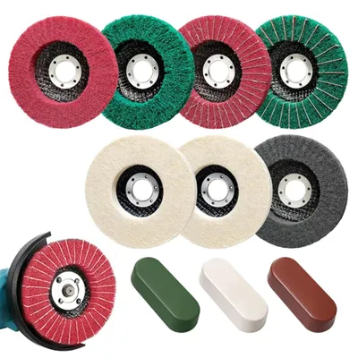 Obrázek produktu pro Sada 10 lešticích kotoučů, průměr 115 mm