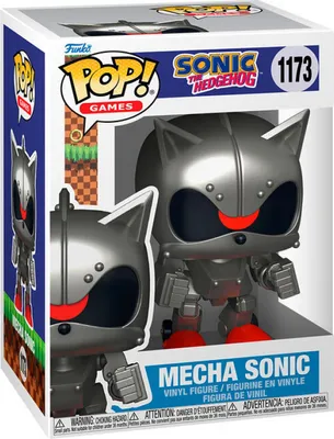 Immagine prodotto di Sonic - Il riccio POP! Movies in vinile Mecha Sonic 9 cm