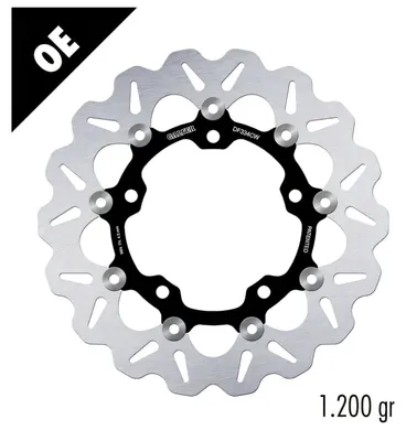 Obrázok produktu pre Brzdové kotúče Galfer 2x DF334CW WAVE®, kompletná sada, plávajúce, predné, 290x5 mm, pre Suzuki