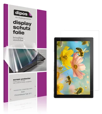 Produktbild von 2x Schutzfolie für Acer Chromebook Tab 311 klar Displayschutzfolie Folie Display Schutz dipos