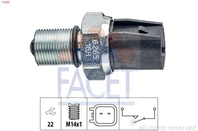 Produktbild von FACET Rückfahrschalter 7.6265 für FORD RANGER (TKE)