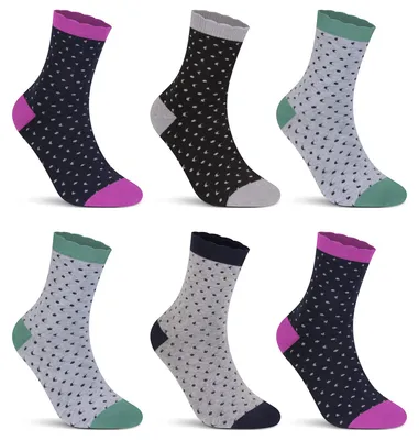 Produktbild von L&K 6 Paar Damensocken Winter Socken Damen Sportsocken Thermoscoken Vollfrottee