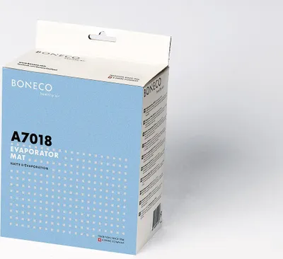 A product box for a Boneco A7018 Evaporator Mat.