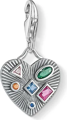 Produktbild von Thomas Sabo Anhänger Charm-Club Herz Mehrfarbig 1806-318-7