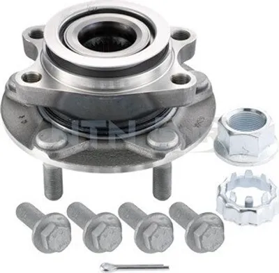 Produktbild von SNR Radlagersatz für NISSAN Qashqai / Qashqai +2 I (J10, NJ10) R168.104