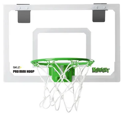 Zdjęcie produktu dla SKLZ Pro Mini Hoop Midnight, Mocowanie ścienne, Prostokątny, Poliwęglan (PC)