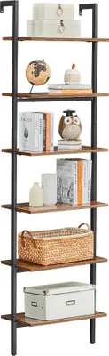 Obrázek produktu pro Žebříkový regál 6 úrovní rustikální LOFT 60 cm