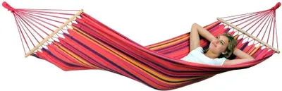 Produktbild von Amazonas Hängematte Tonga vulcano  200 x 100 cm; rot, AZ-1066110
