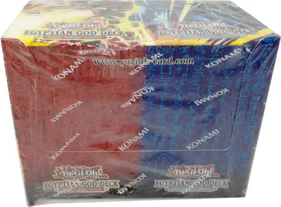 Produktbild von Yu-Gi-Oh! Structure Deck Egyptian God Deck: Obelisk/Slifer - Display - EN