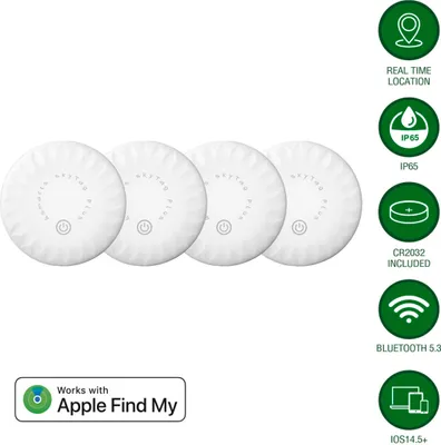 Image de 4smarts 541322 Localisateur SkyTag Plus, jeu de 4 pour la localisation