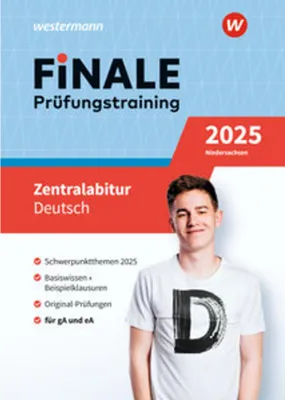 Image de FiNALE Prüfungstraining Zentralabitur Niedersachsen. Deutsch 2025