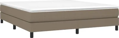 Produktbild von vidaXL Boxspringbettgestell Taupe 180x200 cm Stoff