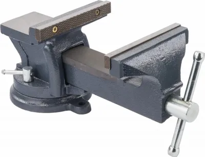 Produktbild von Schraubstock Drehbar 125 mm Tischschraubstock Gusseisen Amboss Drehteller