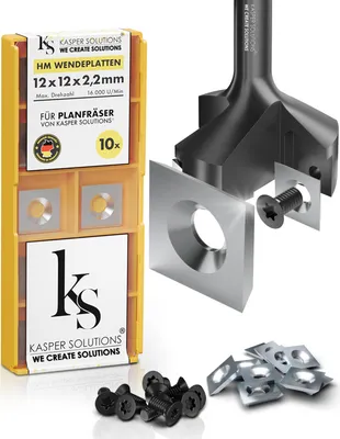 Planfräser 8mm Schaft