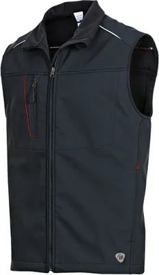 Produktbild von BP® Softshellweste 1870 schwarz regular fit Herren Softshell Weste M