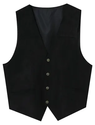 Imagen del producto de Elzusha: Chaqueta moderna para hombre con botones y diseño sin mangas