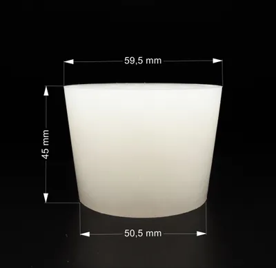 Produktbild von Silikon Stopfen 59.5/50.5mm - Silikonstopfen