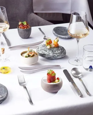 Produktbild von Edelstahl-Gourmetzange, gebürstet, 1 Stück, professionell