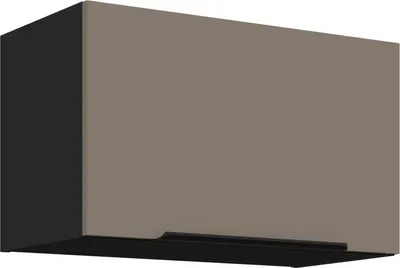 Obrázek produktu pro Digestořová skříňka LUNARA - šířka 60 cm, tmavě béžová / černá