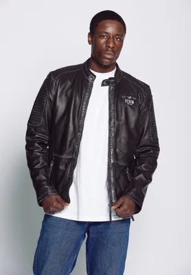 Produktbild von Mustang Lederjacke 3102050 Herren black S