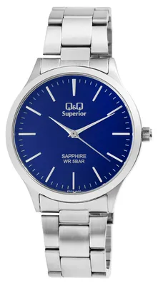 Immagine prodotto di Orologio da uomo, acciaio inossidabile, colore argento, resistente all'acqua fino a 5 ATM