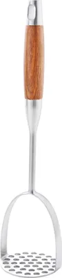 Produktbild von Kartoffelstampfer aus Edelstahl für die Küche, Avocado, Tomaten, Obst und Gemüse, robuster Fruchtpüree-Utensil zum Kochen