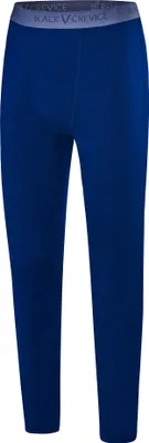 Produktbild von BLACK CREVICE - Herren Merino Ski- & Sportunterhose I Temperaturregulierend | Farbe: Blau | Größe: L