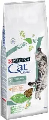 Produktbild von Purina Cat Chow Sterilisiertes Futter Reich an Huhn 15 kg