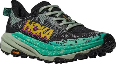 Produktbild von Hoka One One W Speedgoat 6 Black / Aloe Vera Black / Aloe Vera 42 2/3