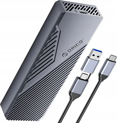 Zdjęcie produktu dla KIESZEŃ NA DYSK OBUDOWA DYSKU M.2 NVME USB-C 3.2 20Gb/s ORICO 20Gb/s 8TB