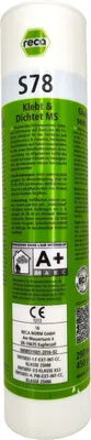 Produktbild von Reca S 78 Klebt & Dichtet MS Schwarz Klebemasse Dichtmasse Konstruktionskleber Baukleber KFZ Kleber 290ml