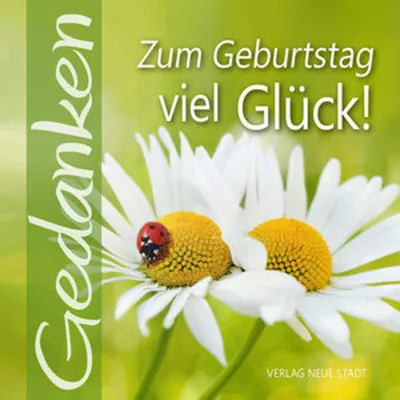 Immagine prodotto di Geschenkbuch für Geburtstage aus der Reihe GEDANKEN mit 24 Seiten