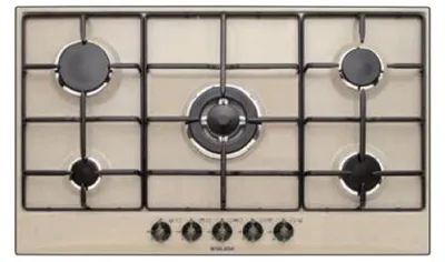 Produktbild von Glem Gas GT955SA, Sand, Integriert, 90 cm, Gaskochfeld, 5 Zone(n), 5 Zone(n)